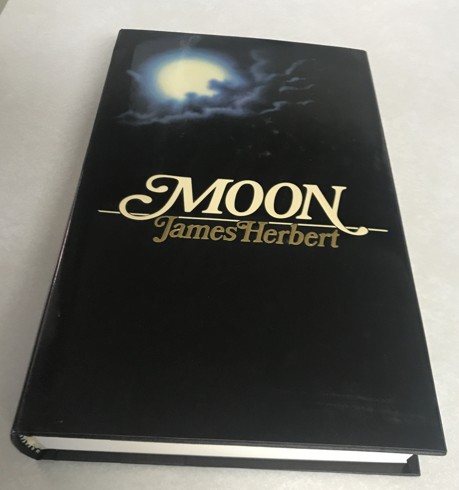 1986 Moon by James Herbert 1st Edition 1st Printing Hardcover Book