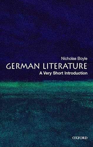 German Literature: A Very Short – Paperback, by Boyle Nicholas – Very Good x
