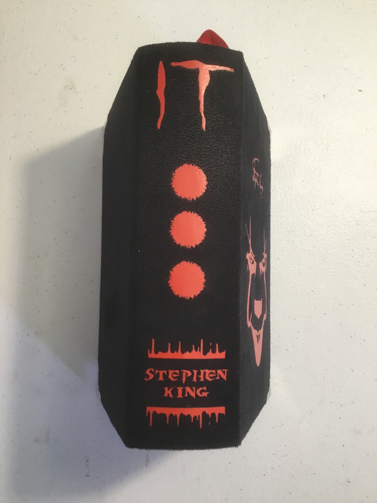 IT, Stephen King, Special Hardcover Edition, Custom Bound in Suede