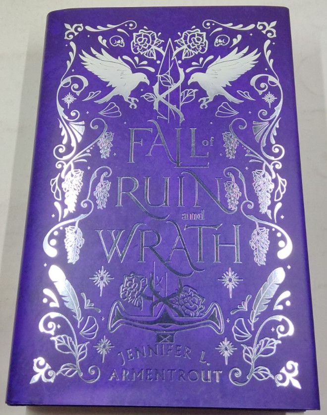 Fall of Ruin and Wrath by Jennifer L. Armentrout 1st Ed. 1st Print OwlCrate 2023