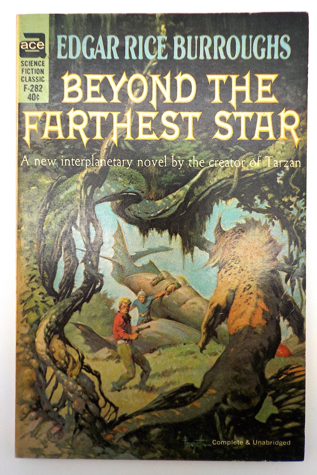 ACE F 282 BEYOND THE FARTEST STAR Edgar Rice Burroughs