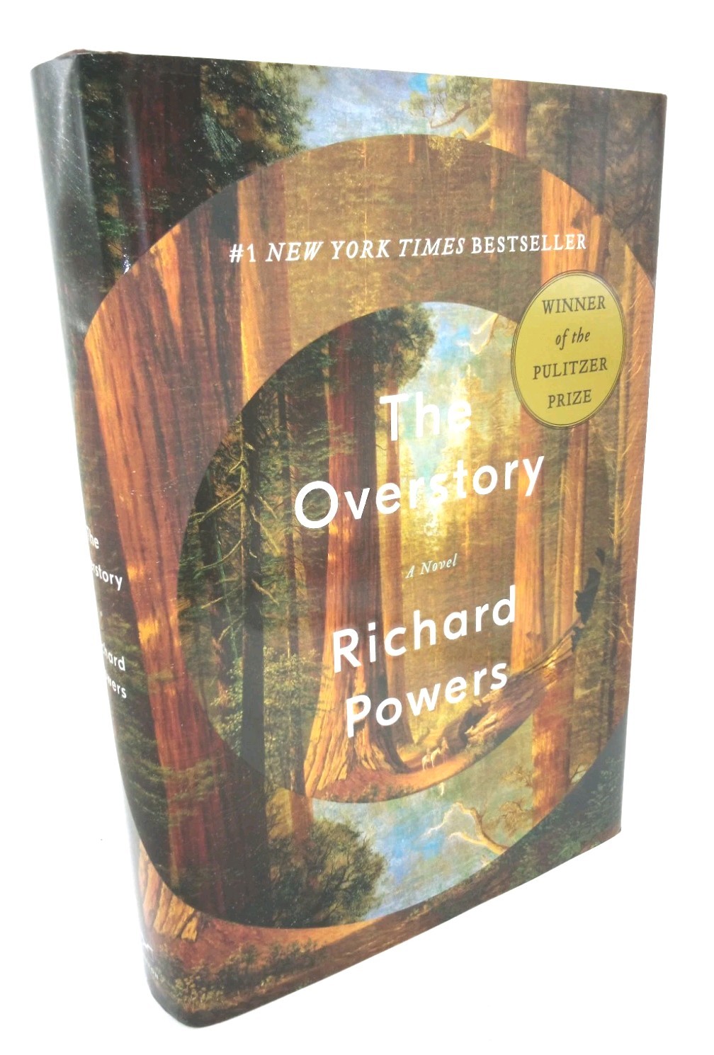 The Overstory Novel by Richard Powers Hardcover Book HCDJ Very Good