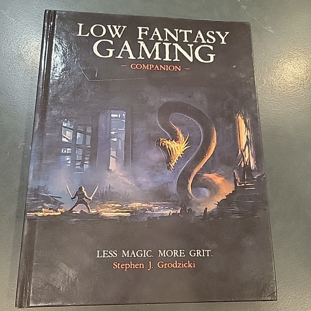 Low Fantasy Gaming – Companion Hardcover Book Pickpocket Press RPG