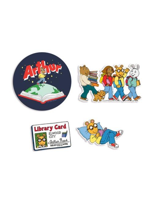 Arthur Stickers – Sticker Set of 4 Out Of Print