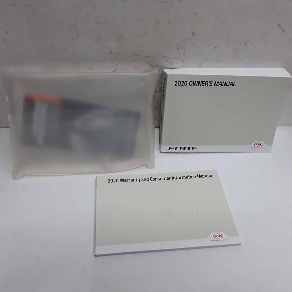 2020 Kia Forte Owners Manual Set OEM Z0A1976
