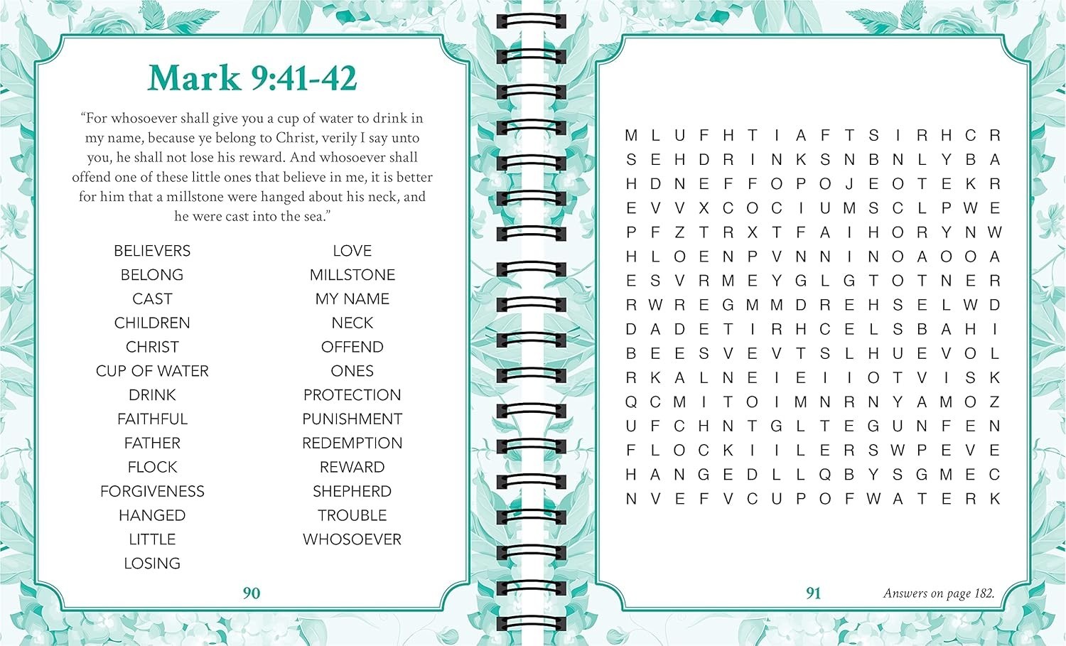 Brain Games Large Print Bible Word Search, The Words of Jesus Puzzle Book