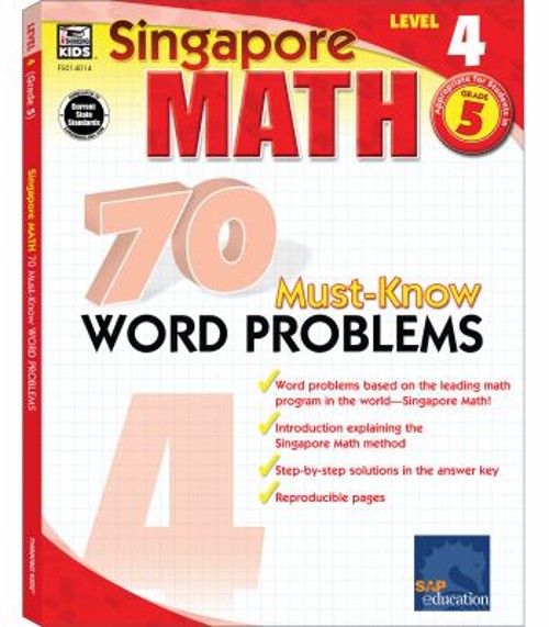 70 Must-Know Word Problems Paperback School Specialty Publishing