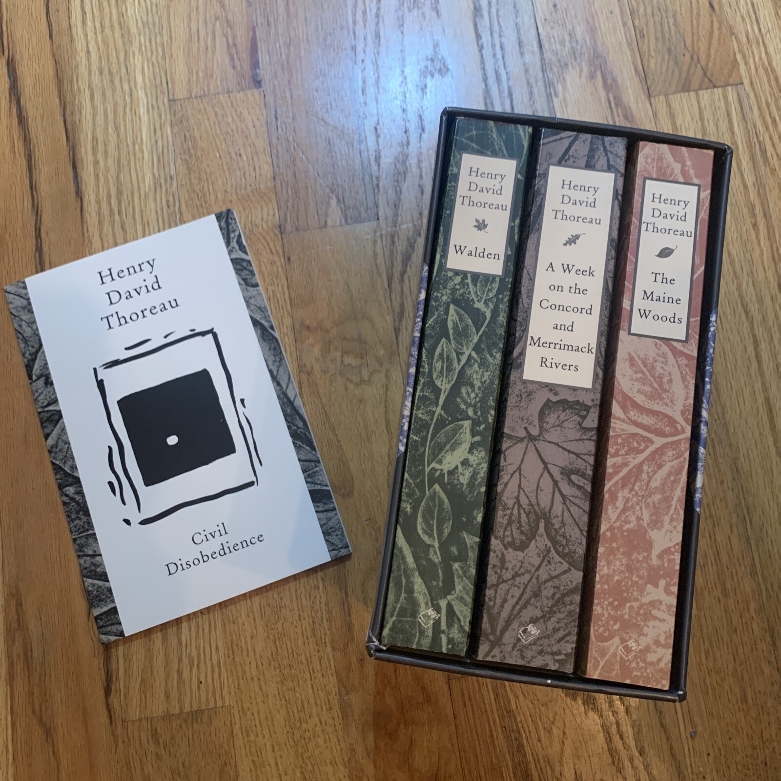 Henry David Thoreau Book of the Month Club Set Walden/Maine Woods/Concord +Bonus