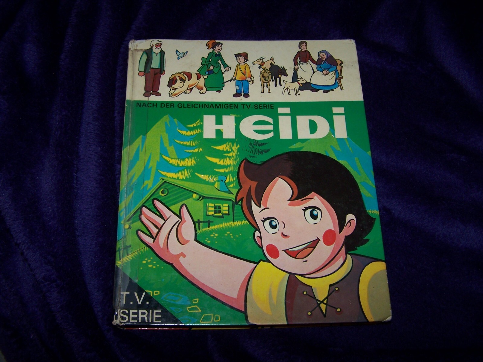 Heidi ~ Nach Der Gleichnamigen TV-Serie ~ 1978 Hardcover RARE
