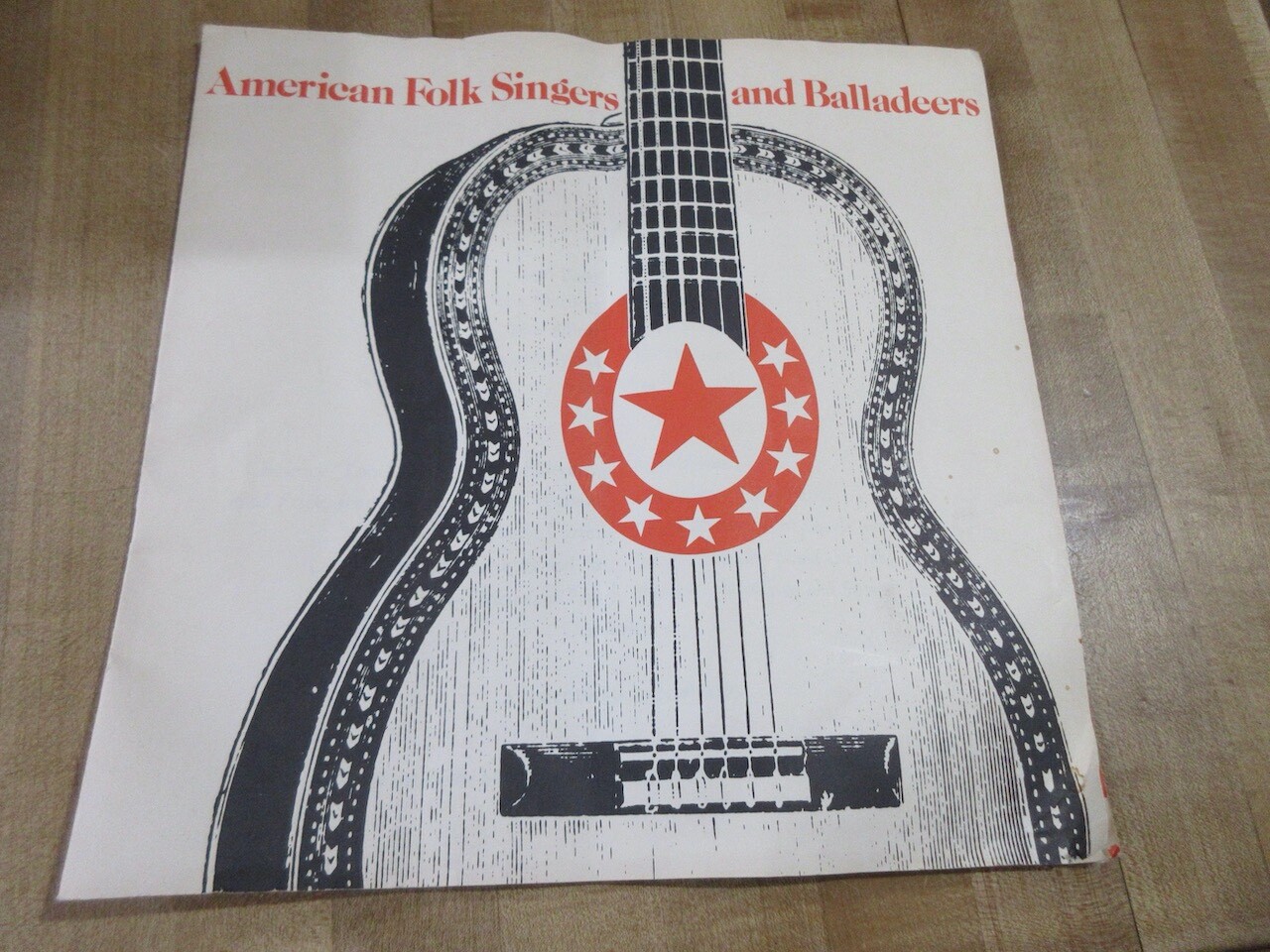 American Folk Singers & Balladeers Book of the Month Records Book (dw)
