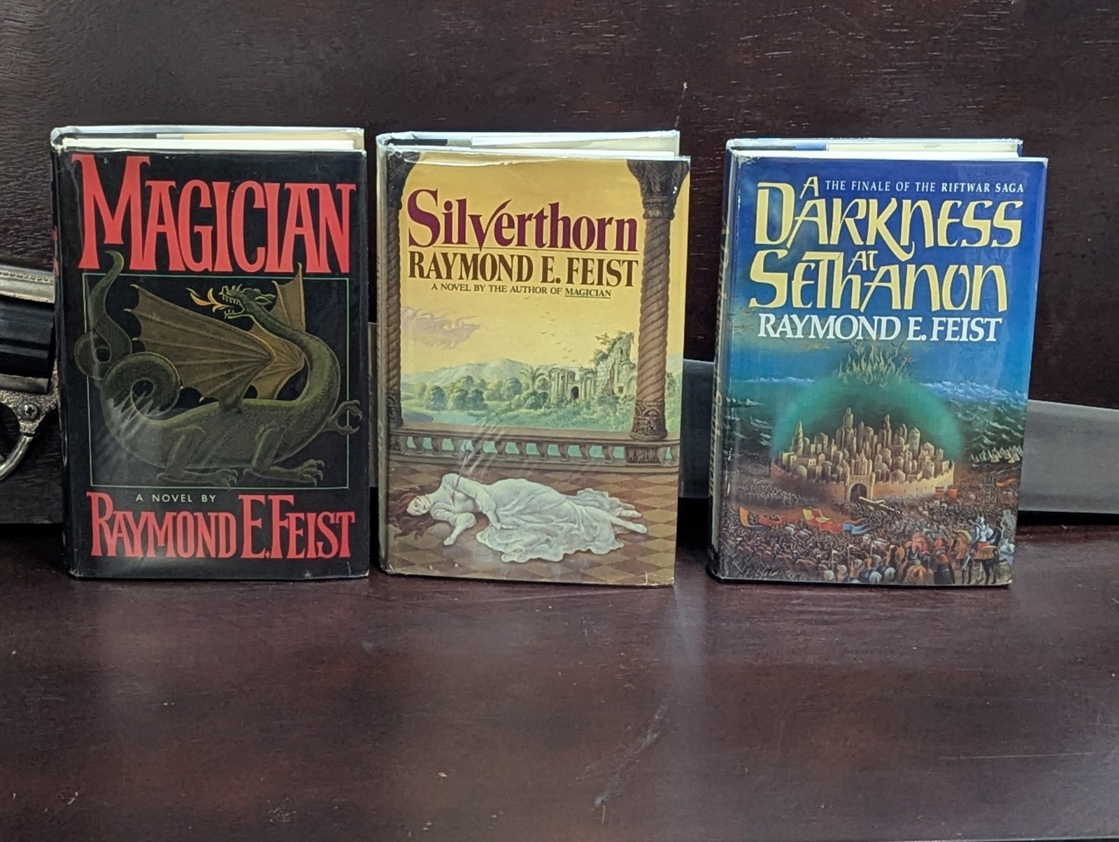 The Riftwar Saga Raymond E. Feist BCE HCDJ Complete Trilogy Set