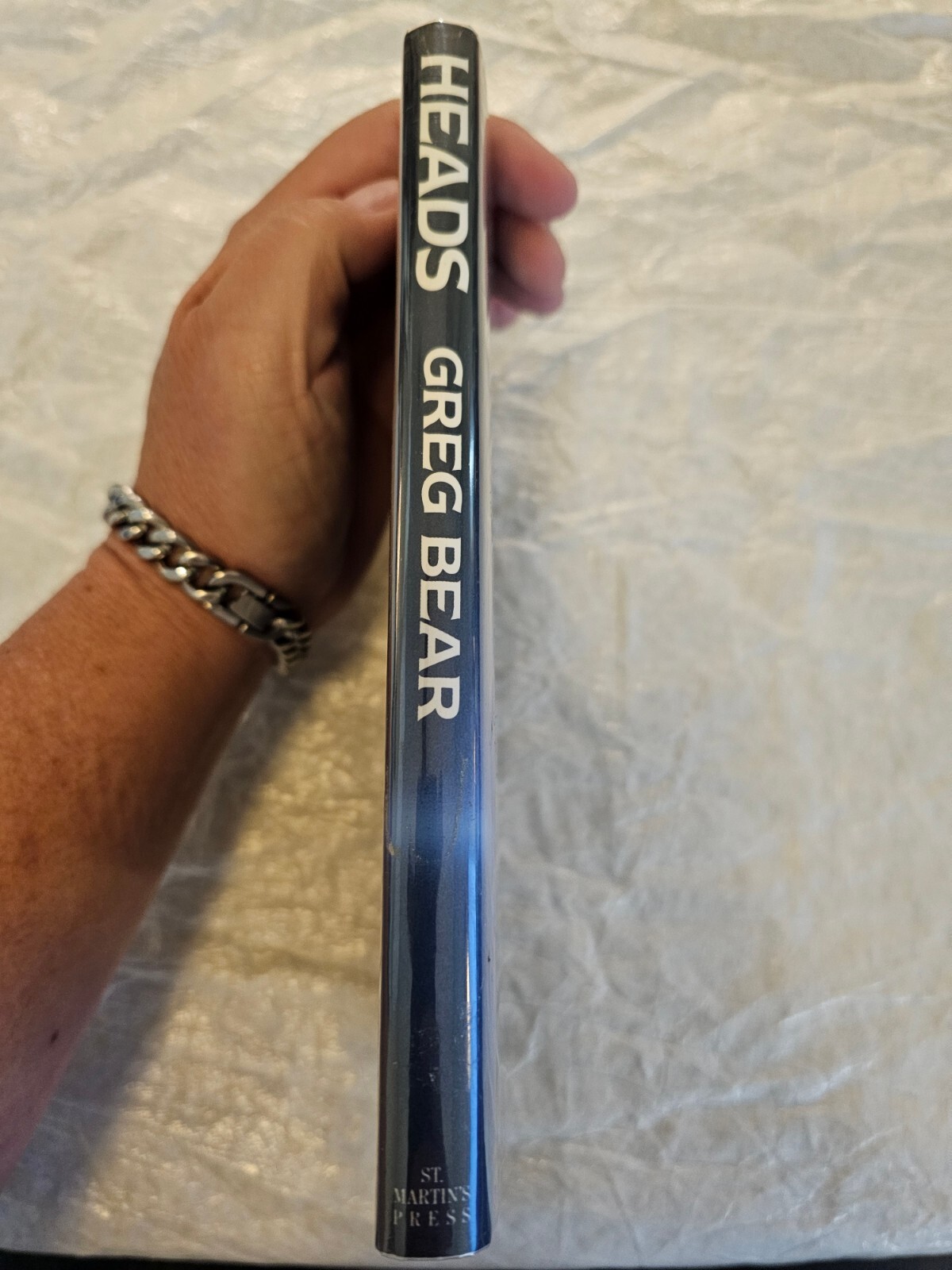 Heads by Greg Bear (1st Edition/First Printing, hardcover, dust jacket)