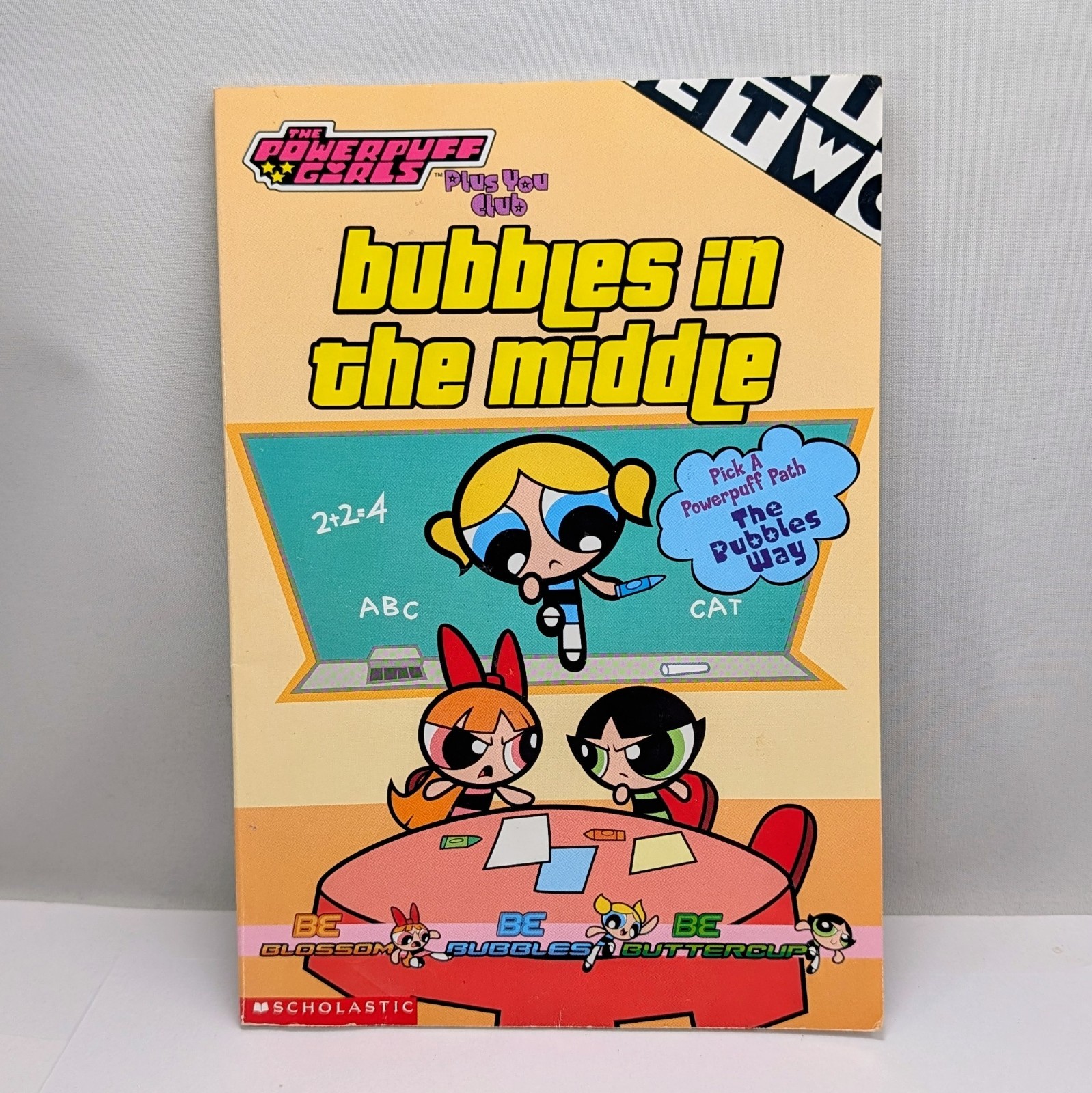 Powerpuff Girls Plus You Club Bubbles In The Middle 2002 VTG CYOA 1ST ED. PB