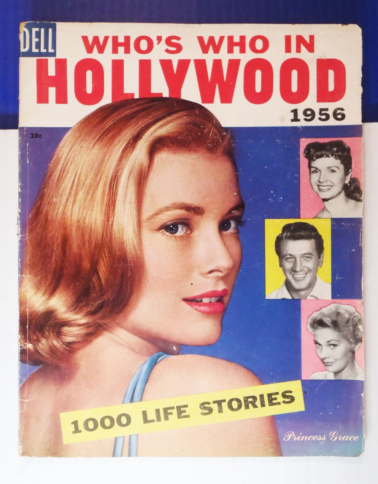 1956 WHO’S WHO IN HOLLYWOOD Souvenir Magazine • Princess Grace Cover _zp1