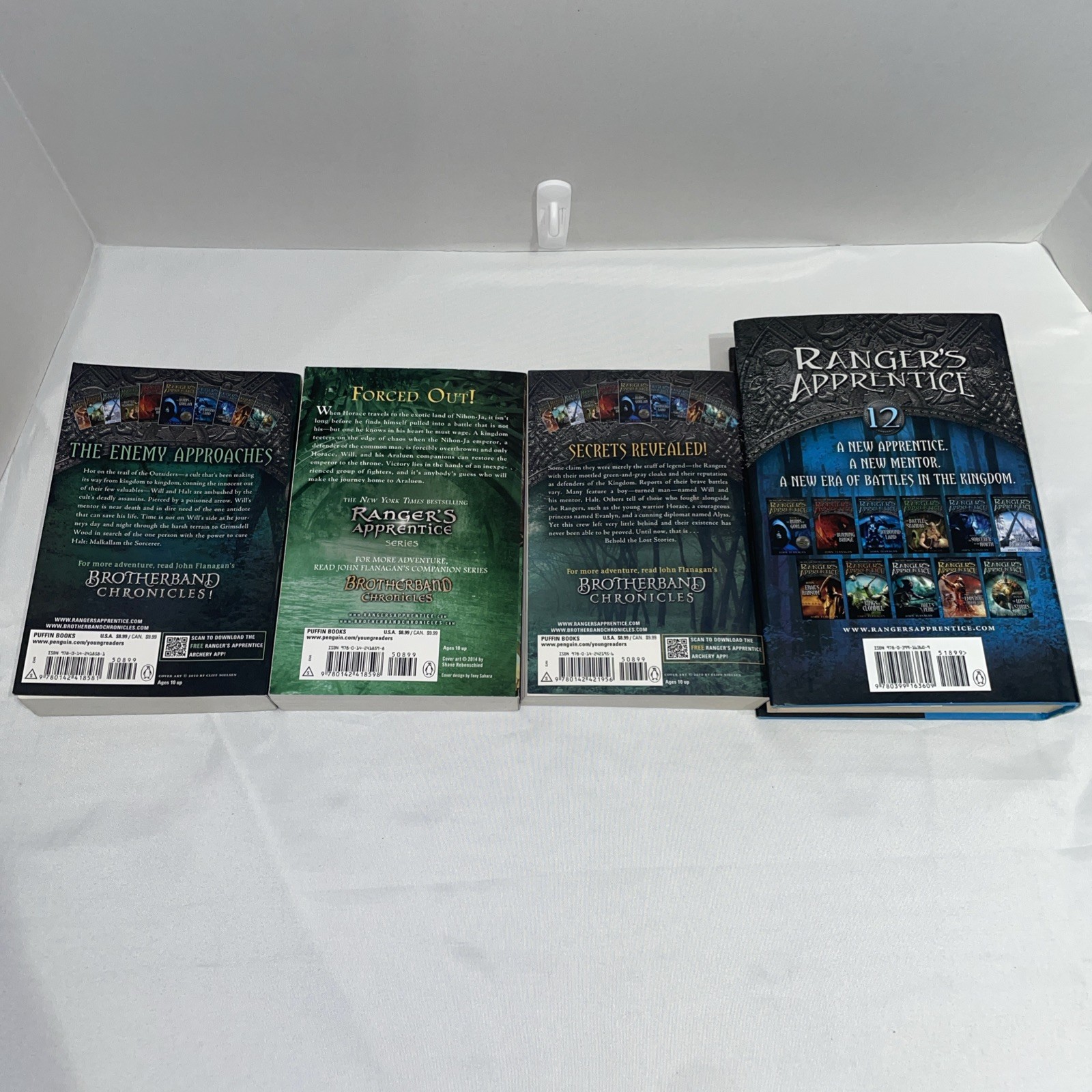 Ranger’s Apprentice Books 1-12 Set John Flanagan Paperback Hardcover YA Fantasy