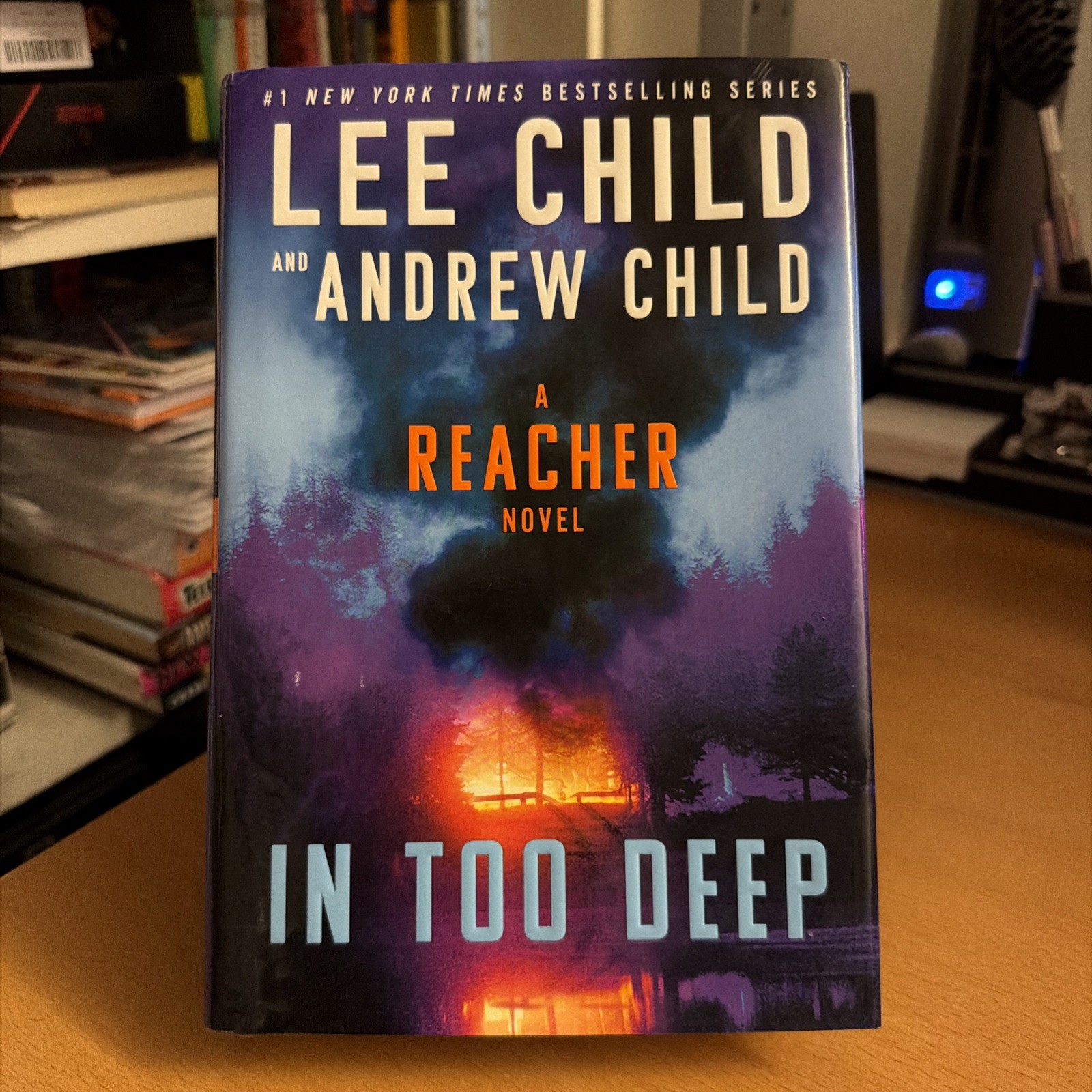 First Edition 1st Printing In Too Deep Lee Child & Andrew Child Hardcover New