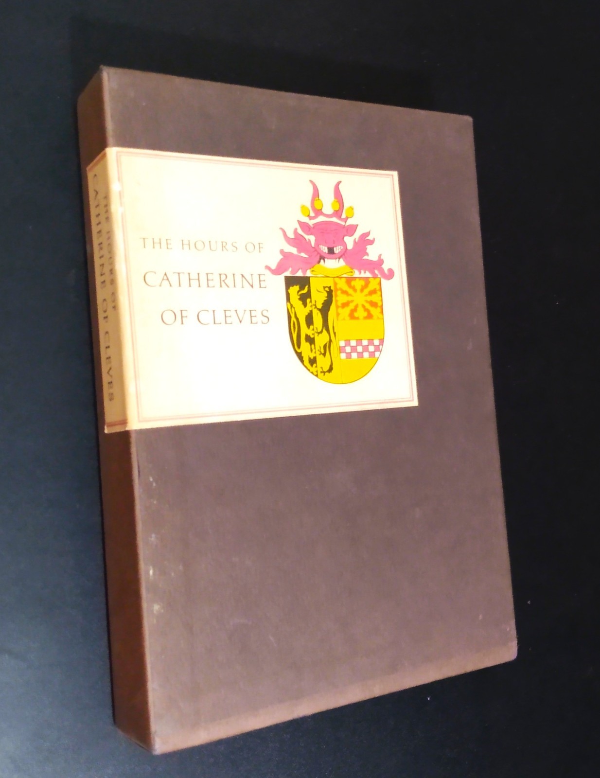 THE HOURS OF CATHERINE OF CLEVES – John Plummer (Slip Case) 1975