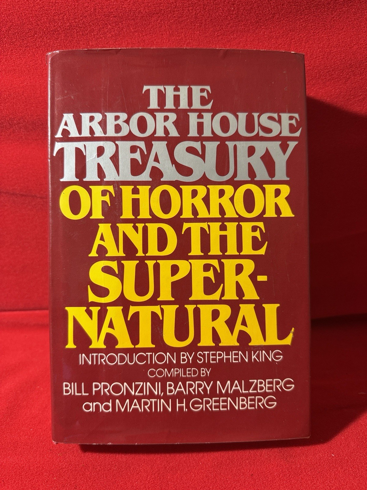 Arbor House Treasury of Horror and the Supernatural – Hardcover with Dust Jacket
