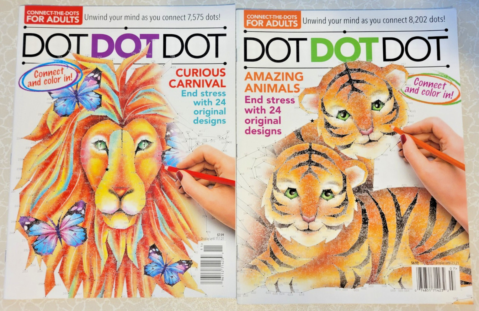DOT DOT DOT 2 at 1 Low Price -Amazing Animals + Curious Carnival – Adult Fun