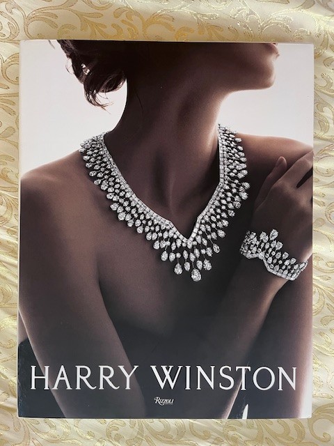 Harry Winston 12″x15″ coffee table book First Edition with silver tone page edge