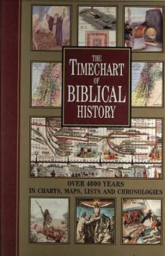 TIMECHART OF BIBLICAL HISTORY: OVER 4000 YEARS IN CHARTS, By Chartwell Books VG+