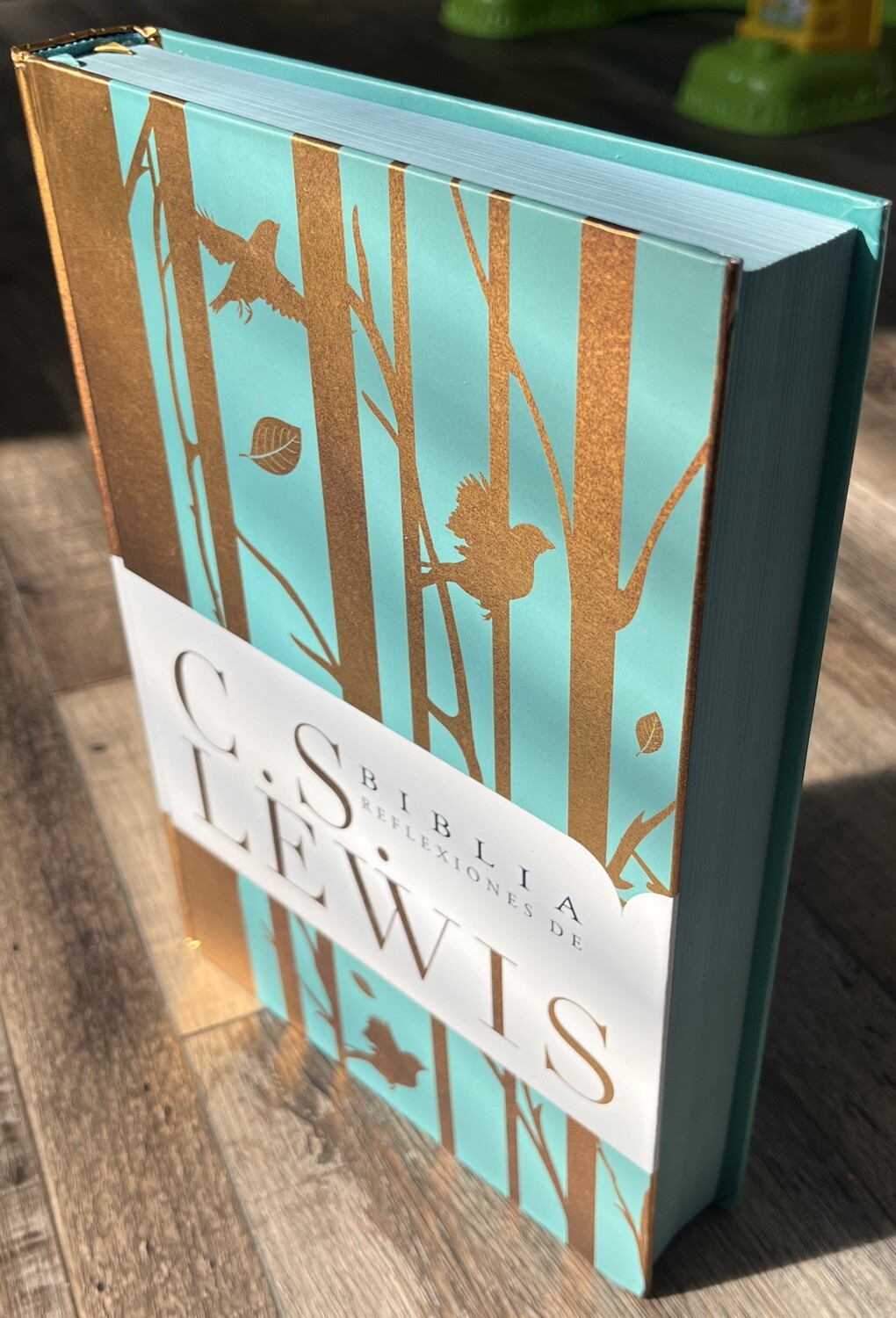 Biblia Reflexiones de C. S. Lewis, Interior a DOS Colores, Tapa Dura,: New