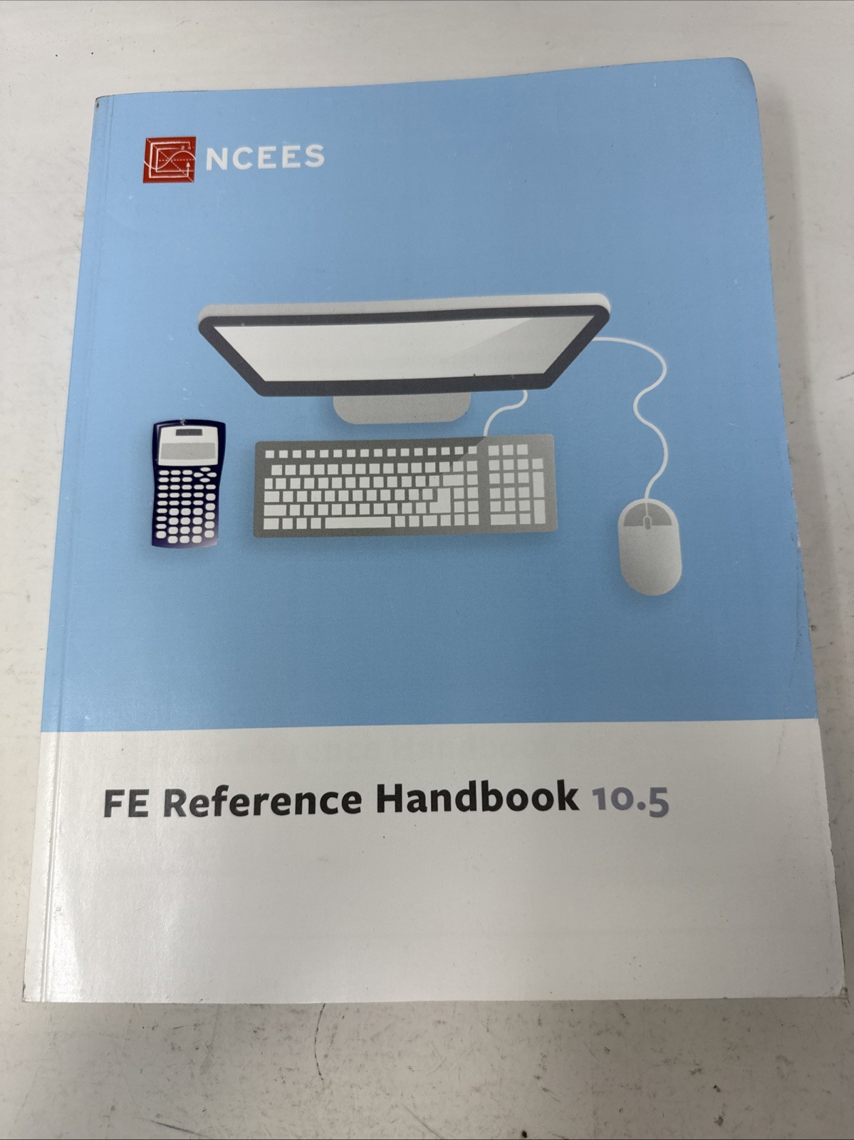 FE REFERENCE HANDBOOK 10.1 NCEES (Unused W/ Minor Wear From Storage)