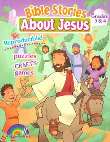 Bible Stories About Jesus — Grades 3-4 – Paperback By Hoffa, Darlene – GOOD