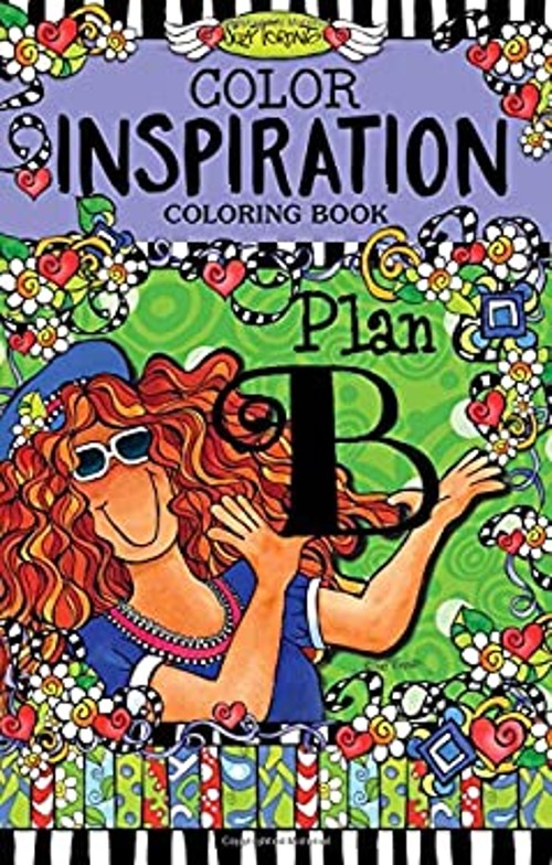 Color Inspiration Coloring Book: Plan B Perfectly Portable Pages