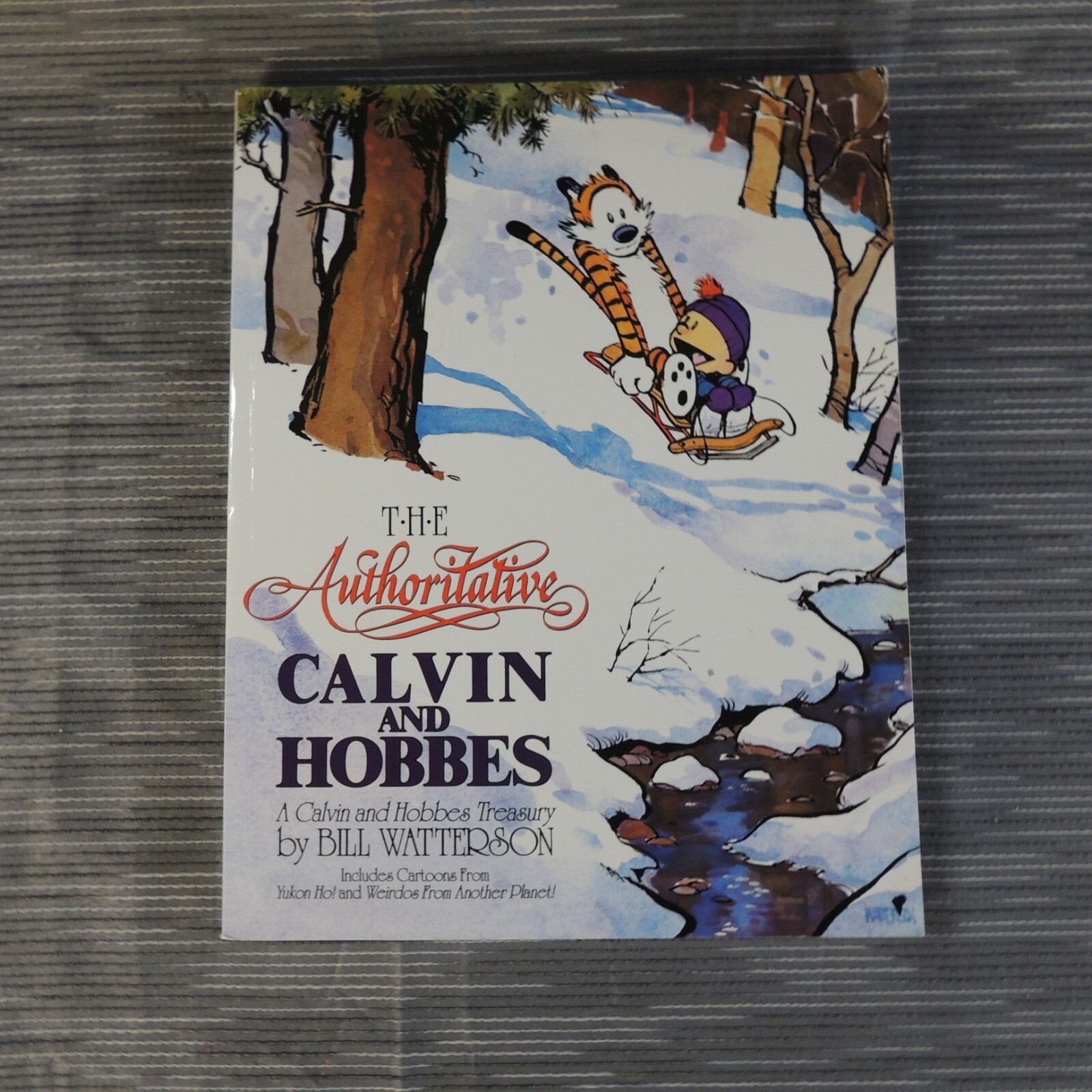 “The Authoritative Calvin and Hobbes” (Book) Bill Watterson (1990) (254 Pages)