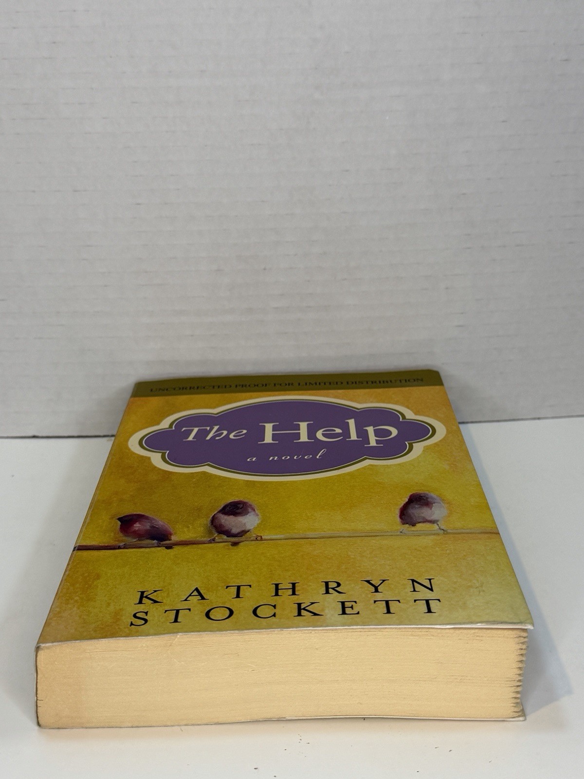 SIGNED Uncorrected Proof ARC “The Help” Kathryn Stockett 1st Printing 2009 📖✍️