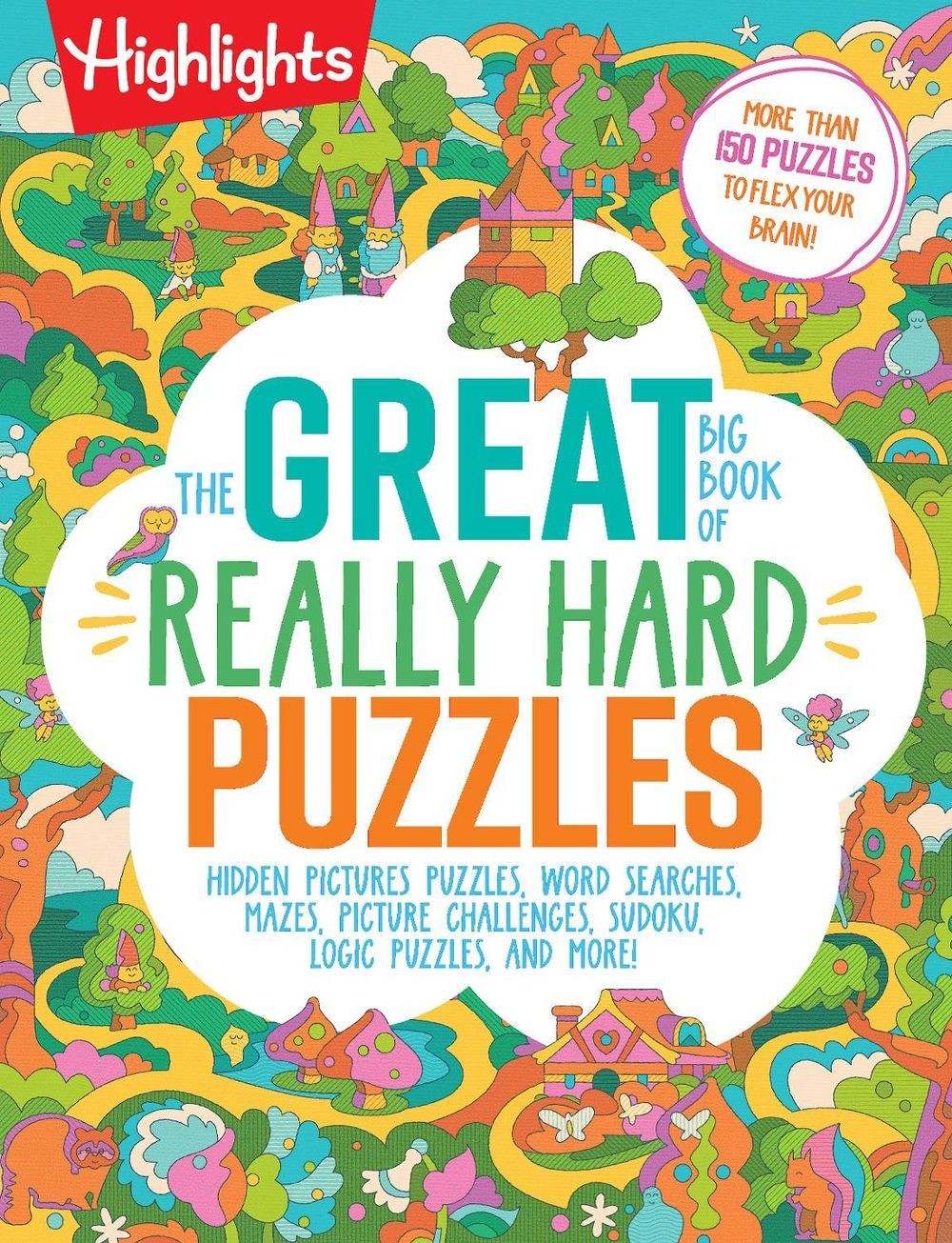 The Great Big Book of Really Hard Puzzles: 256 Pages of Mind-Twisting Mazes, Log