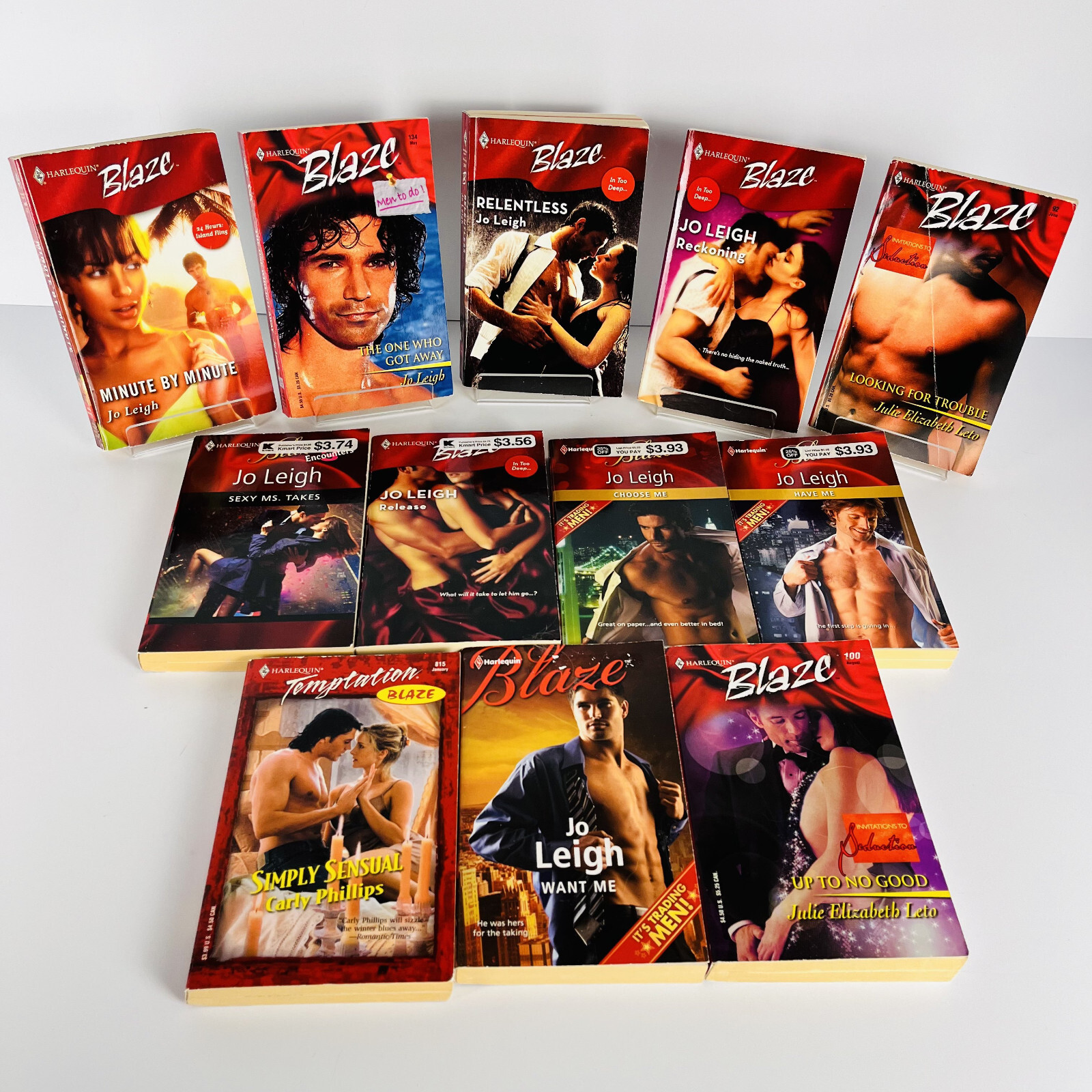 Harlequin Blaze PB Lot of 12 Books Mixed Lot