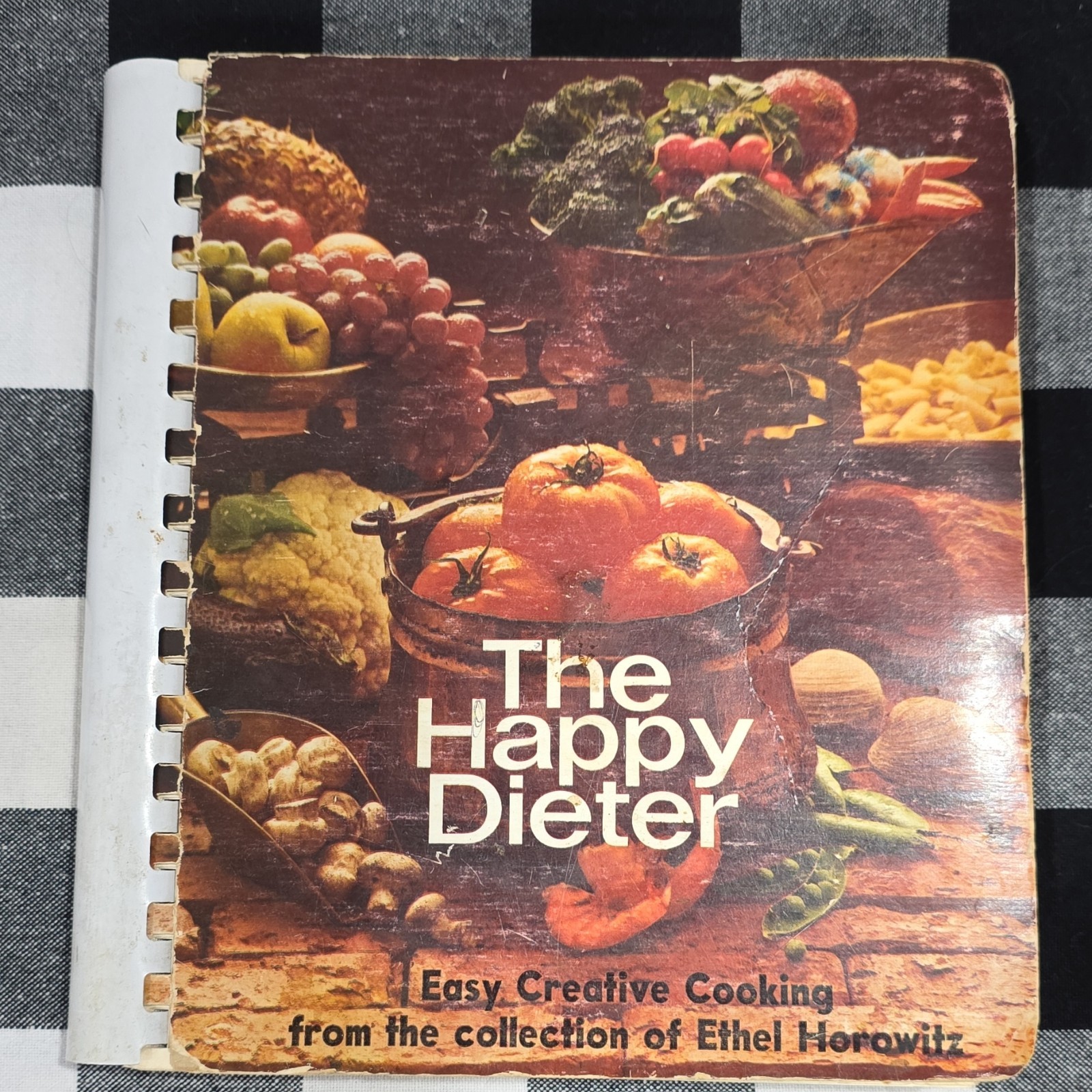 The Happy Dieter Cookbook Ethel Horowitz Spiral 1974 Regional Enterprises Diet