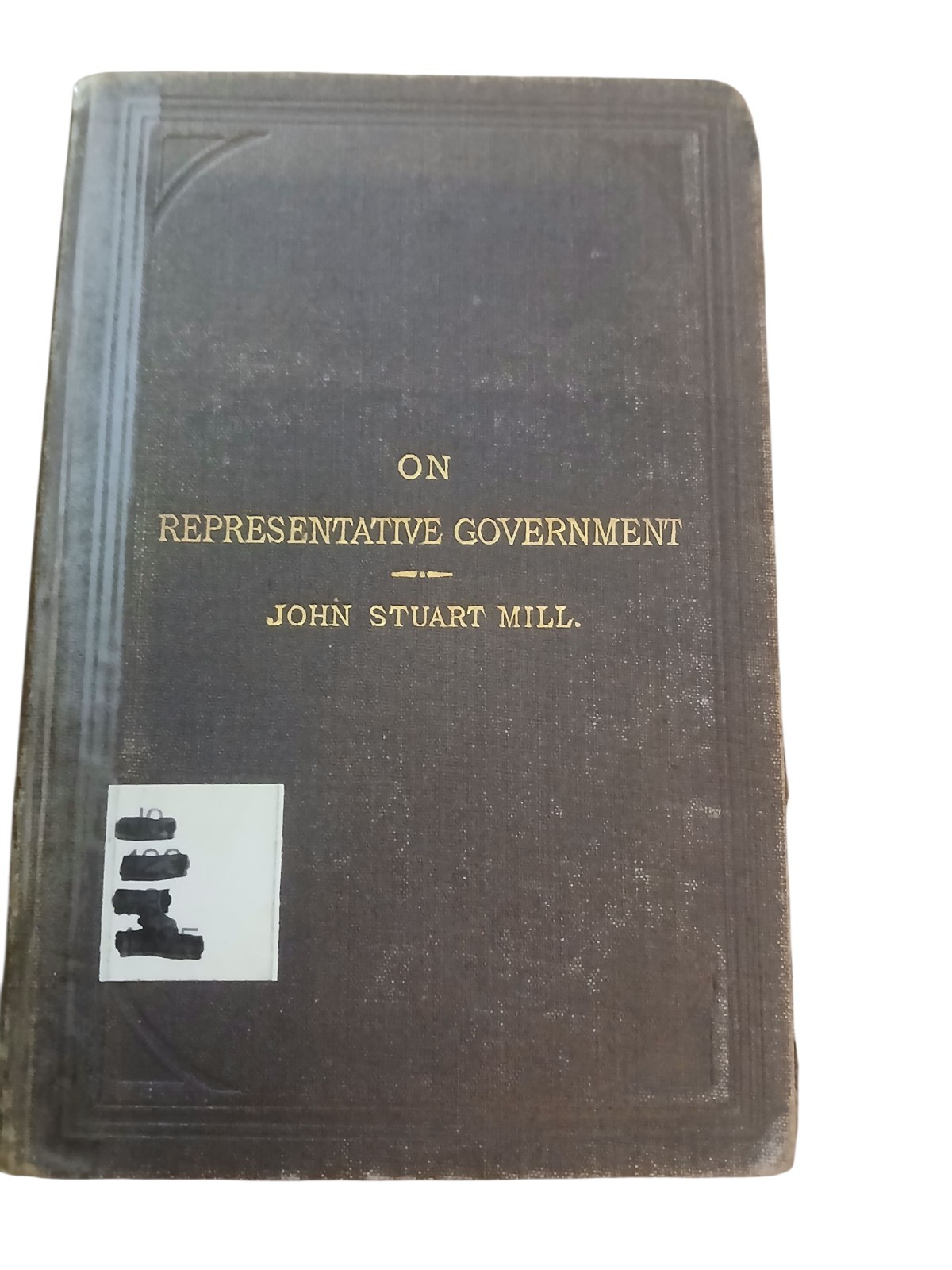 Considerations on Representative Government by John Stuart Mill Hardcover 1926