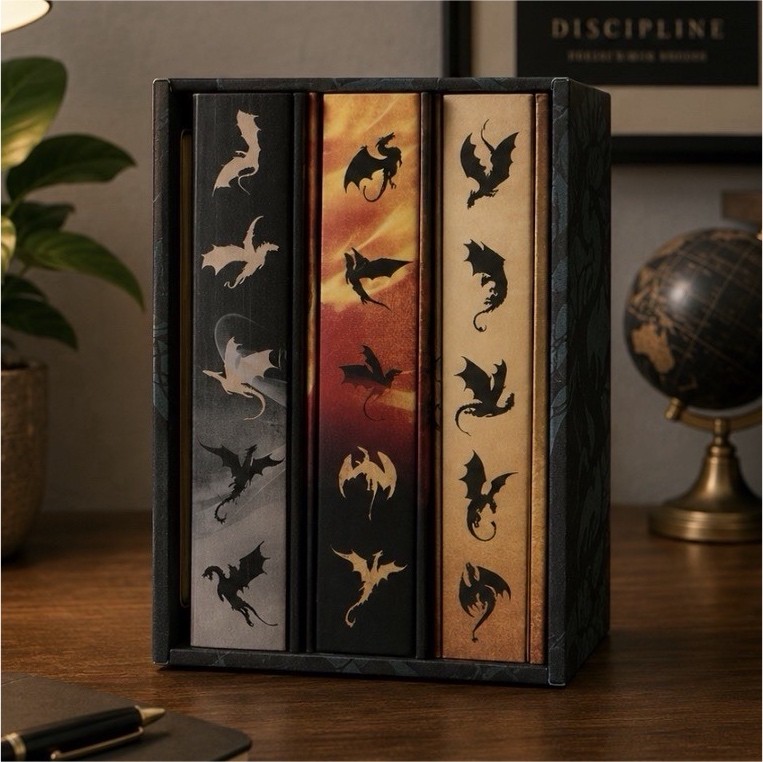 Fourth Wing/Iron Flame/Onyx Storm (Wing & Claw Collection) Rebecca Yarros (New)