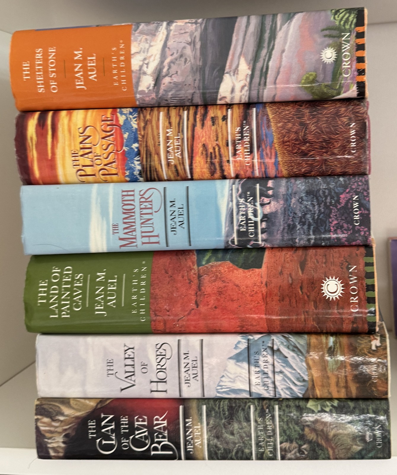 Complete Series Set EARTH’S CHILDREN 1-6 Jean M. Auel HB Lot