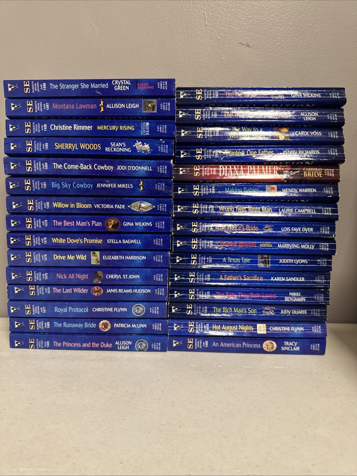 Silhouette Special Edition Romantic Love Novel Books Lot of 30 Romance 2000-2001