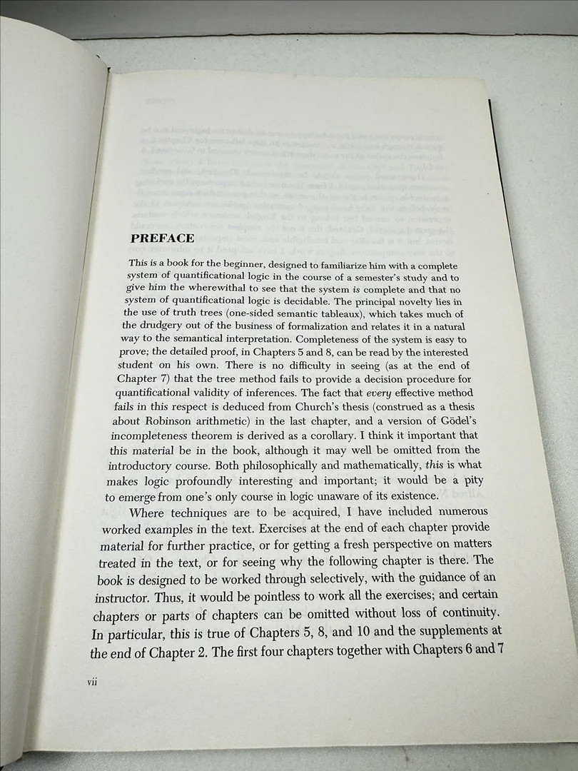 Formal Logic Its Scope And Limits By Jeffrey, By Jeffrey
