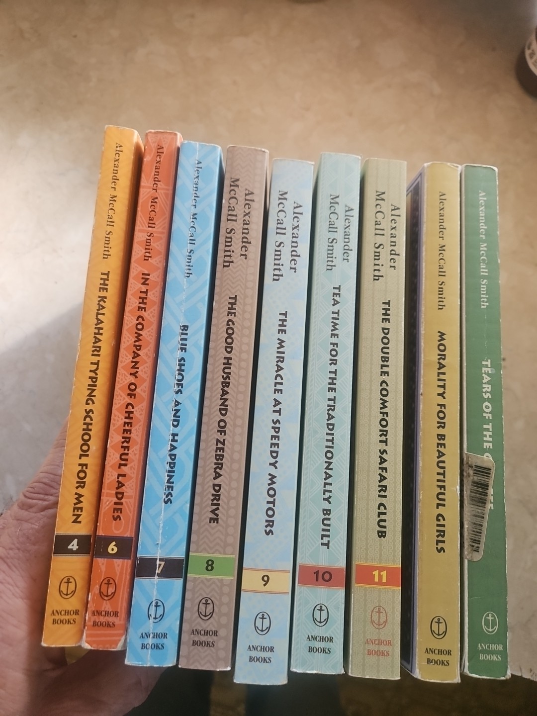 Lot of 9 Alexander McCall Smith No. 1 Ladies Detective Agency Paperbacks VG J4