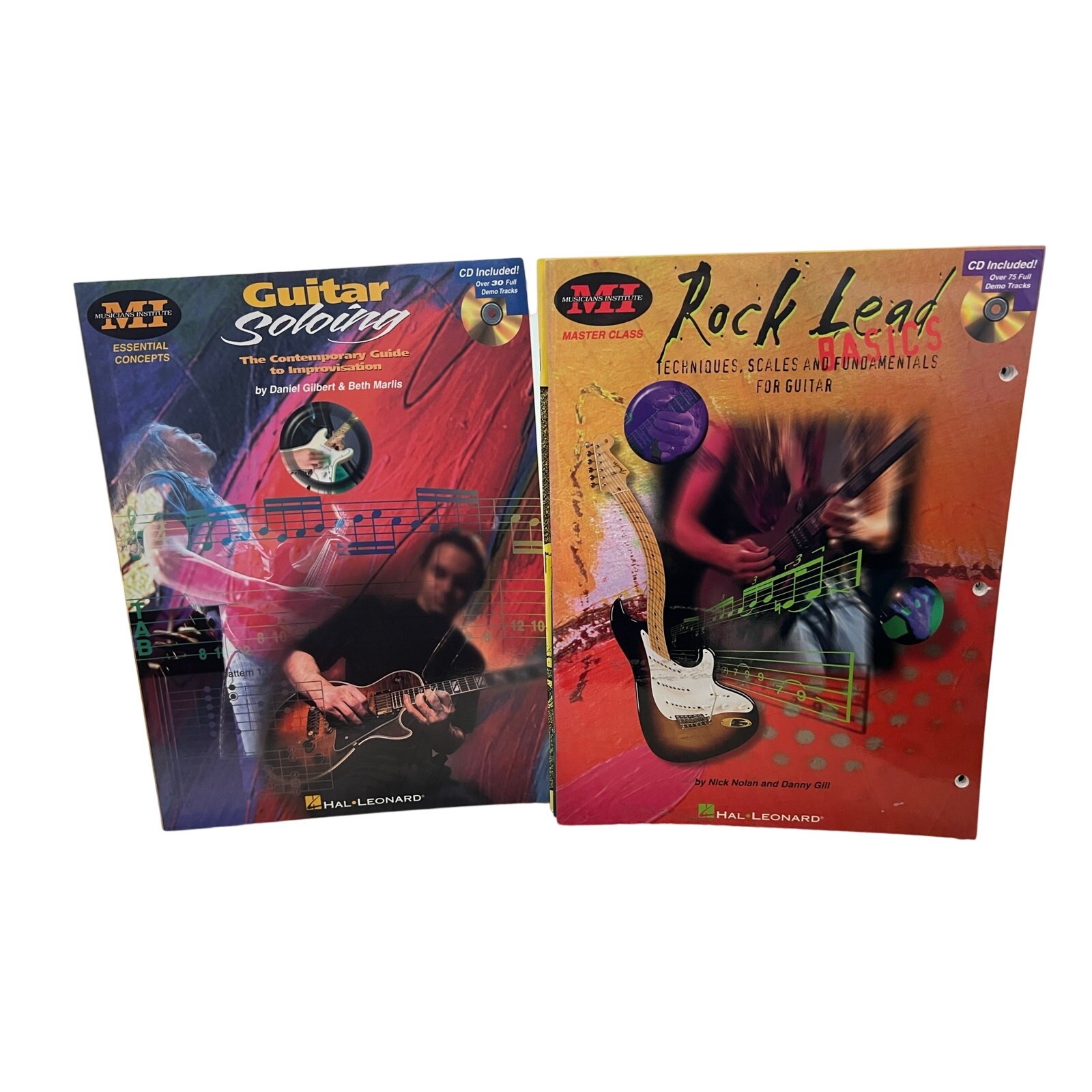 Guitar Instruction Book Bundle – Scales, Soloing & Rock Lead (1 CD Included)