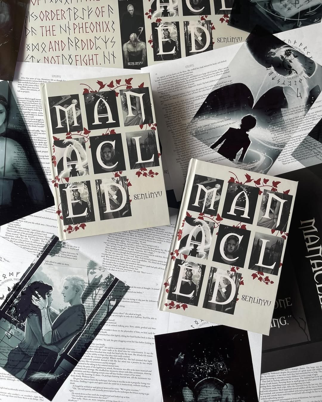 Entire Manacled Book with Illustrations by Senlinyu – Hardcover