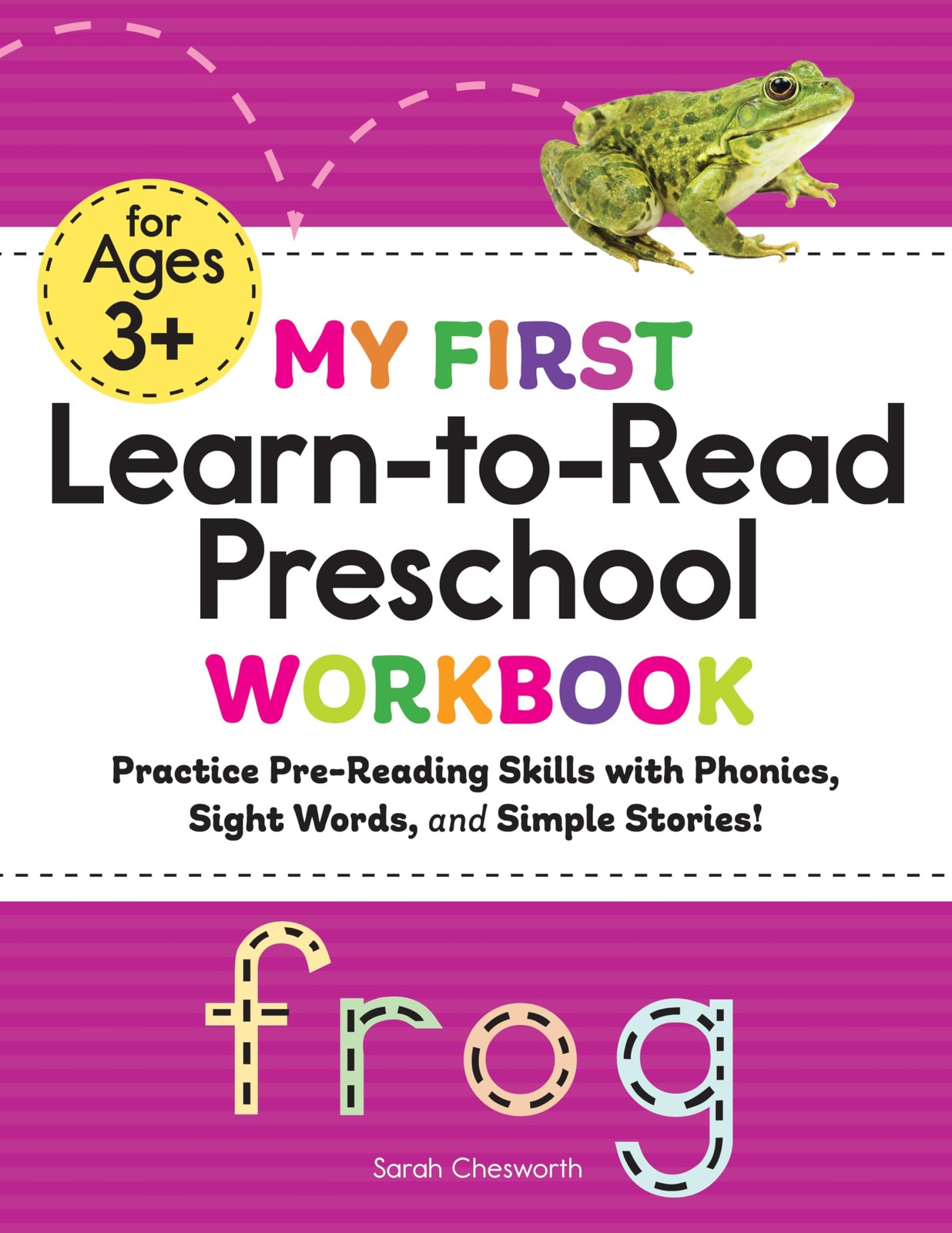 My First Learn-to-Read Preschool Workbook: Practice Pre-Reading Skills with…