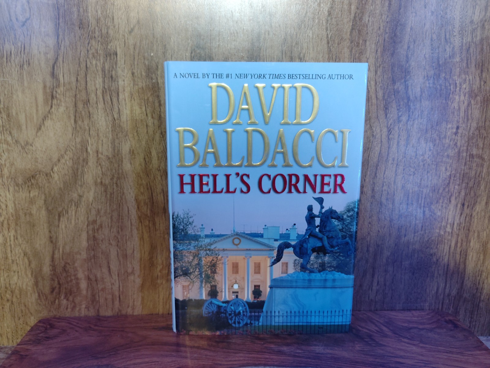 Hell’s Corner David Baldacci HB DJ 2010 Camel Club Thriller Suspense Good