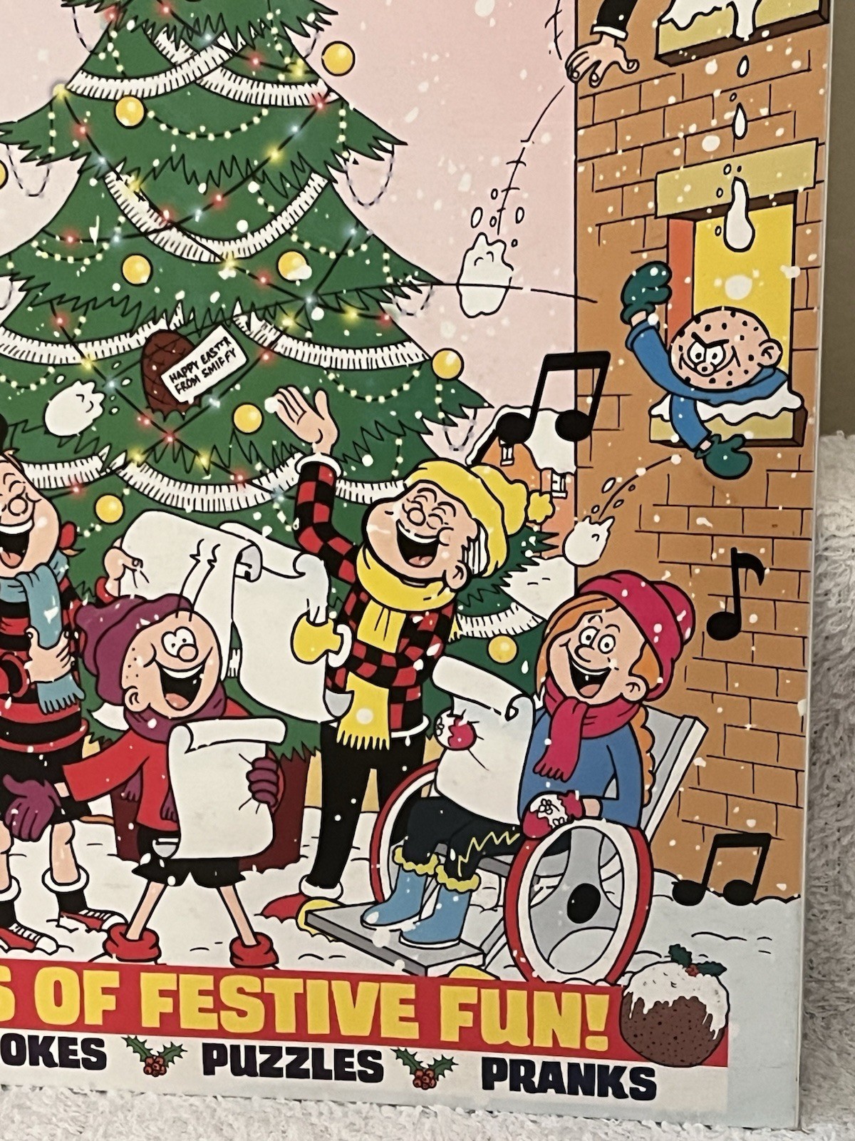 Beano Christmas Special 2018 by Beano Book with 23 Stickers 68 pages Festive Fun