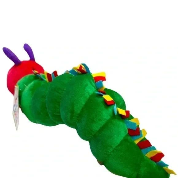 Eric Carle Push Button Sound Board Book Collectors Set w/ 13.5 inch Caterpillar