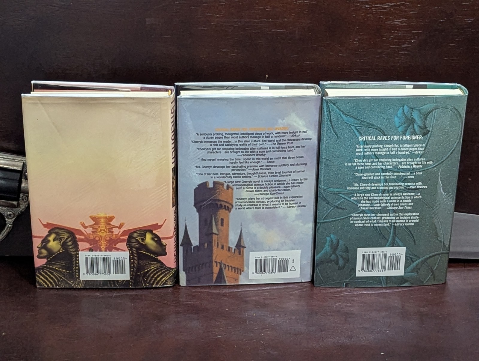 ​​​Foreigner Trilogy CJ Cherryh 1st Edition 1st Printing DAW HCDJ Collector Set