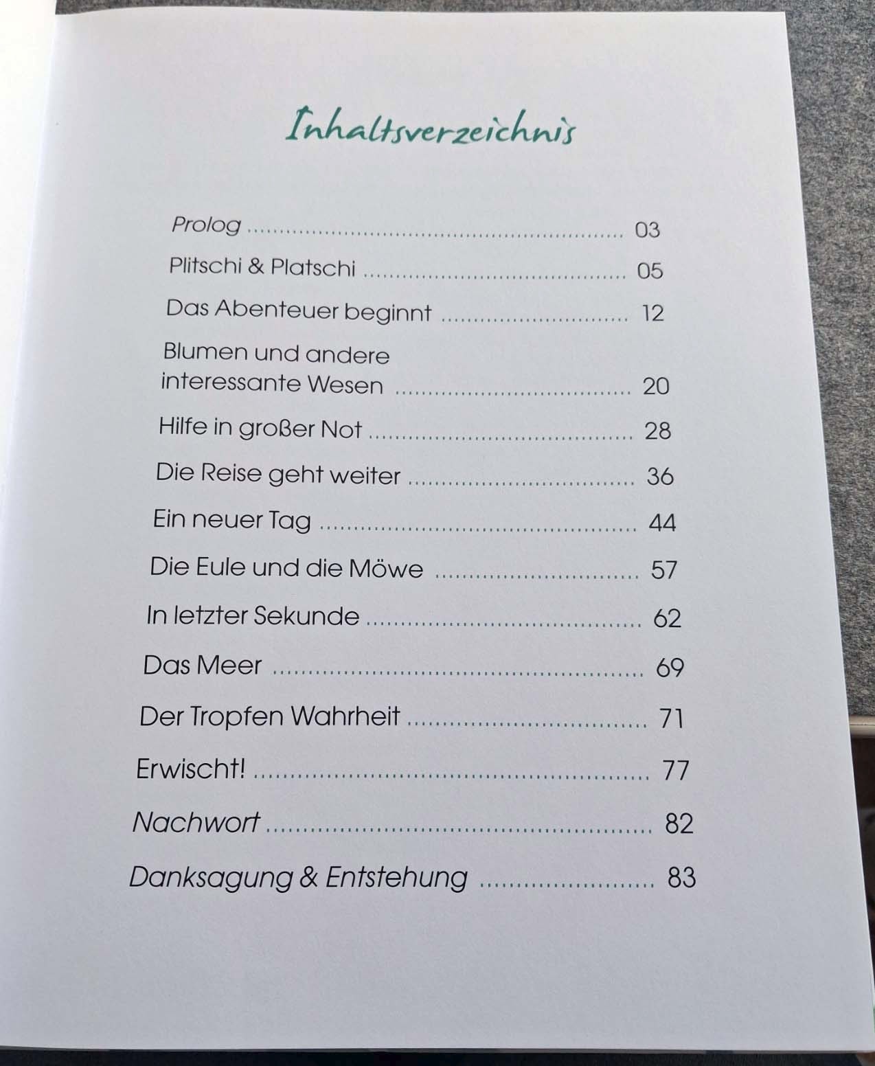 Ulrike Massmeyer – Plitsch & Platschi (Gebundene Ausgabe 2009) Topzustand