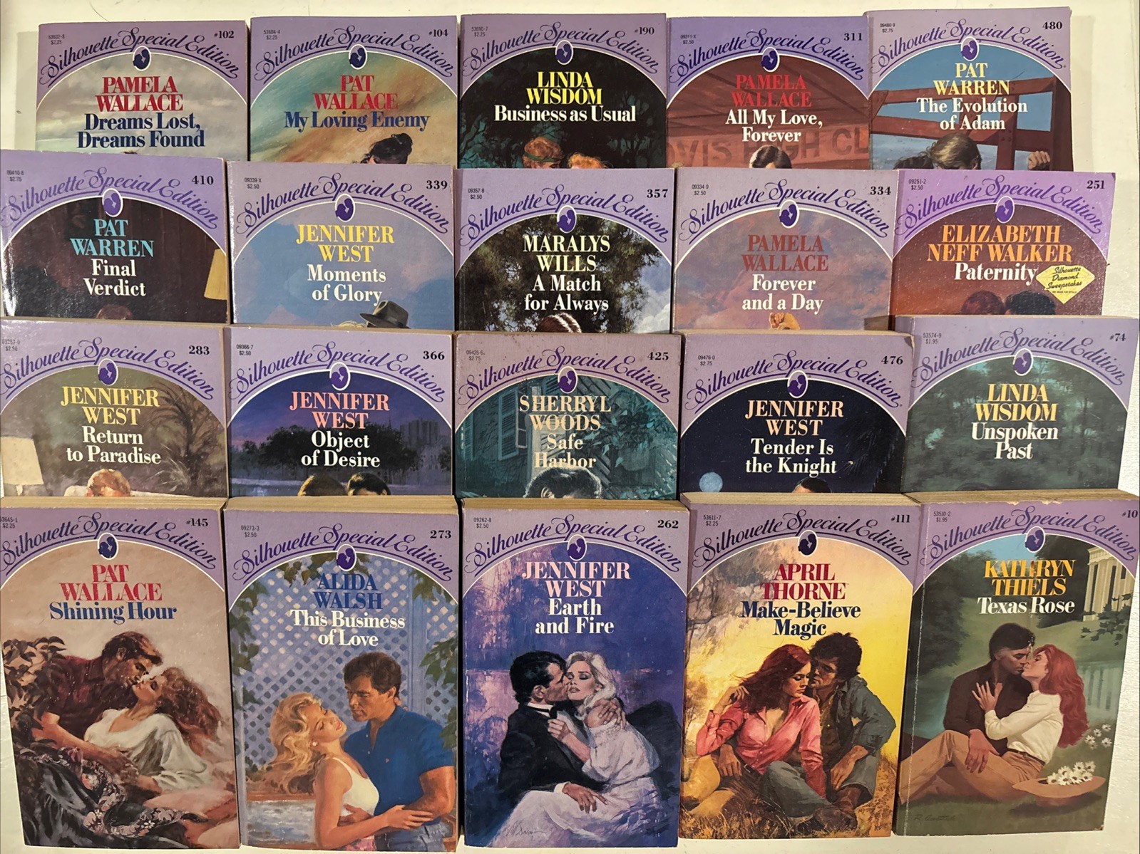 silhouette special edition book lot (20 Romance (G44)
