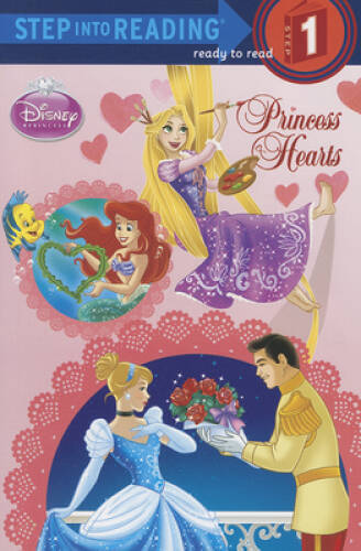 Princess Hearts (Disney Princess) (Step into Reading) – Paperback – GOOD